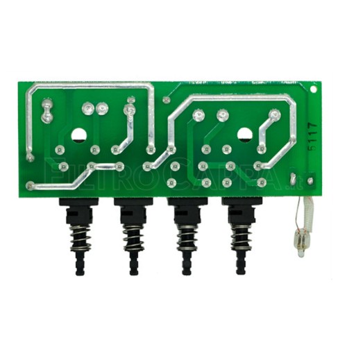 CLAVIER 4 TOUCHES 3 VITESSES AIRONE MAX FIRE ELECTROLUX FRANKE GALVAMET DIADRE 08086276 2