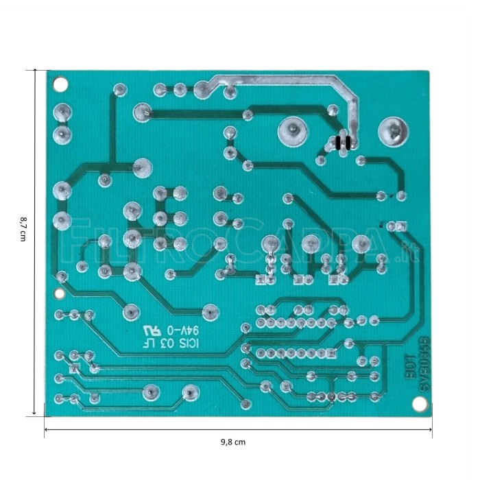 PLACA DE CONTROLE ELETRÔNICA DE POTÊNCIA ELETRÔNICA MOTOR EXTERNO ELICA GME ECB0013487