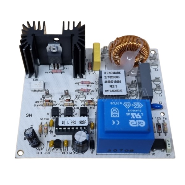 CARTE DE COMMANDE ÉLECTRONIQUE DE PUISSANCE ÉLECTRONIQUE MOTEUR EXTERNE ELICA GME ECB0013487