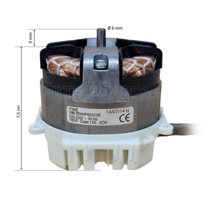 MOTEUR POUR HOTTE ELICA KREA S80-25ANP6200 SE FIME S256200