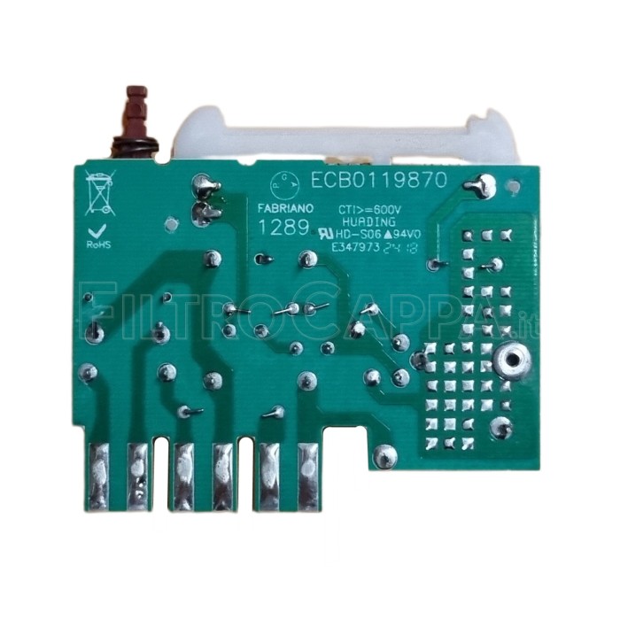 DESLIZADOR PARA CAMPANA EXTRACTORA ELICA ELIPLANE SMEG FIM ECB0119870