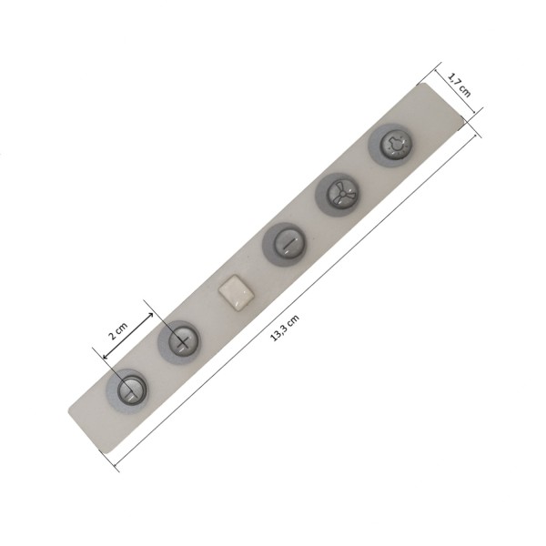 copy of ETIKETT DISPLAY SCHLÜSSEL FÜR SOFT TOUCH TASTATUR DUNSTABZUGSHAUBEN AIRONE