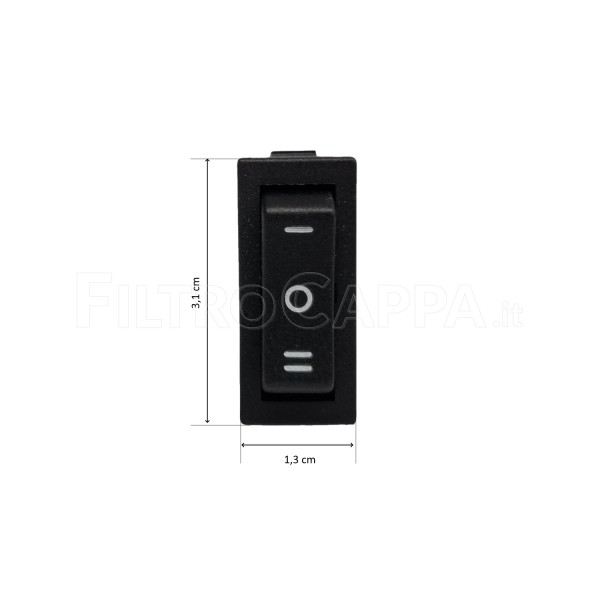 COMMUTATORE INTERRUTTORE PER TERMOVENTILATORE VORTICE CALDOFA' 70710 5.310.018.027