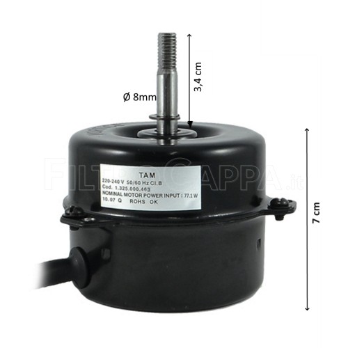 MOTOR PARA VORTICE LINEO 150 160 17146 1.325.000.463