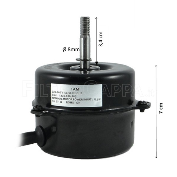 MOTOR FOR VORTICE LINEO 150 160 17146 1.325.000.463