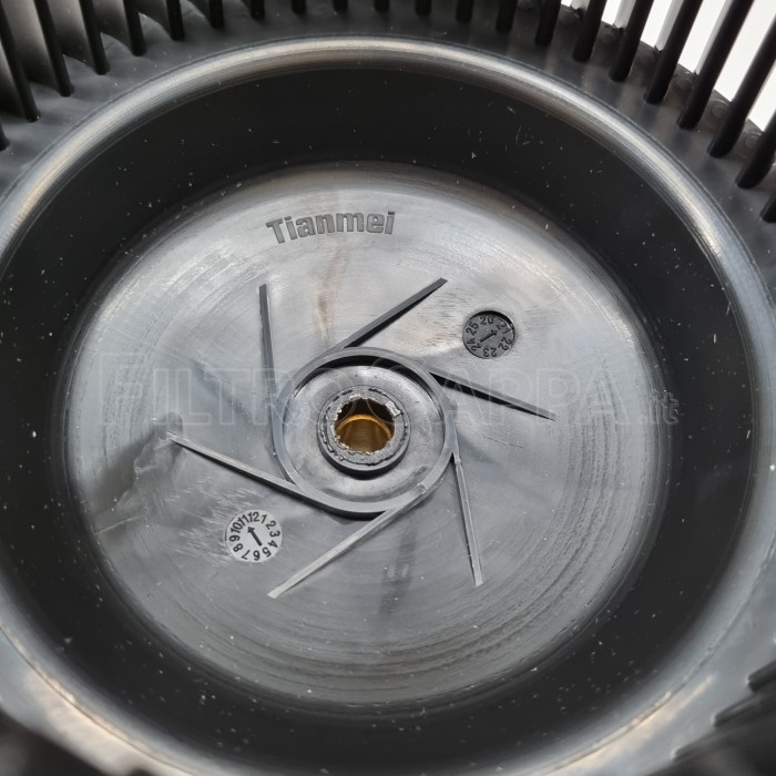 FABER FRANKE COOKER HOOD FAN WHEEL DIAMETER 15 CM 133.0574.598 FABER FRANKE COOKER HOOD FAN WHEEL DIAMETER 15 CM 133.0574.598