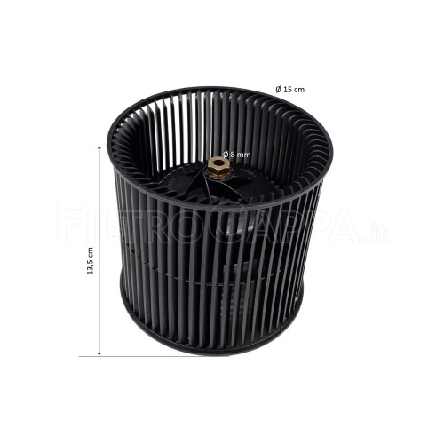 FABER FRANKE CAMPANA VENTILADOR RUEDA DIÁMETRO 15 CM 133.0574.598