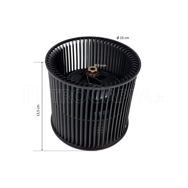 Moteur de turbine de ventilateur, diamètre 15 cm, Faber Franke Hood 133.0574.598