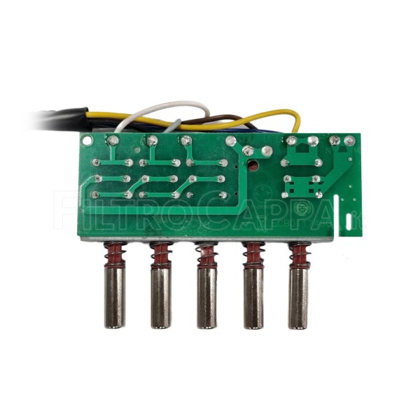 KEYBOARD 5 KEYS FOR COOKER HOOD ELICA ECB0117490 AGC01881