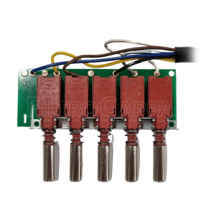 TASTATUR 5 TASTEN FÜR DUNSTABZUGSHAUBE ELICA ECB0117490 AGC01881