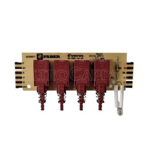 CLAVIER FABER FRANKE GENIUNE PIÈCE DE RECHANGE 4239611 133.0056.052