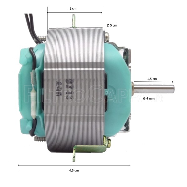 MOTORE PER ASPIRATORE VORTICE 52 T20 GM3VO00230 1.325.000.224