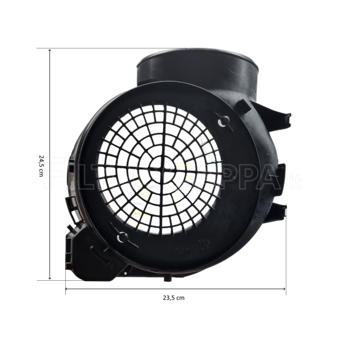 CONCHA DIREITA PARA MOTOR DE EXAUSTOR ELICA AGRIGENTO TAMAYA CN01ZD