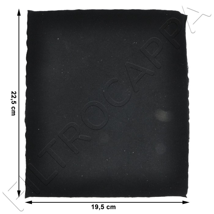 FILTRO CARBONE ATTIVO LONG LIFE 19,5 X 23 CM ELICA mod 45 - ORIGINALE - KIT0161380