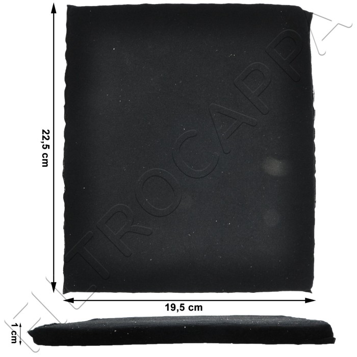 FILTRO CARBONE ATTIVO LONG LIFE 19,5 X 23 CM ELICA mod 45 - ORIGINALE - KIT0161380