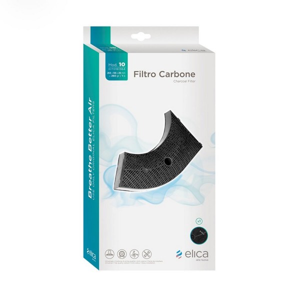 FILTRO CARBONE ATTIVO CAPPA ELICA mod.10 - ORIGINALE - KIT0161364