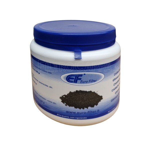 CAN OF ACTIVATED CARBON GRANULES 500 gr FK019