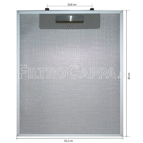 FILTRO METÁLICO FABER ELECTROLUX CAMPANA 25,2 X 30 CM FKA34