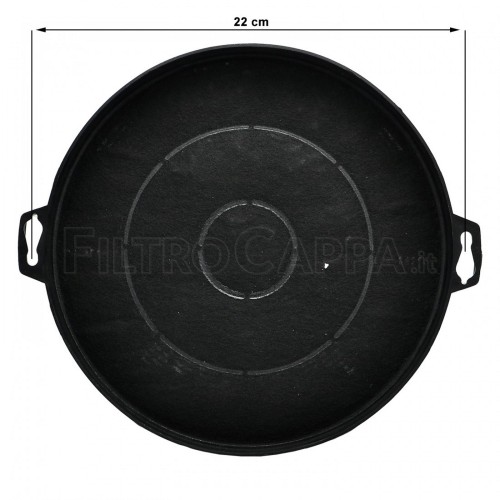 FILTRO DE CARBÓN ( 2 UD ) DIÁMETRO 21 CM CAMPANAS BOSCH FKS171BSH 2
