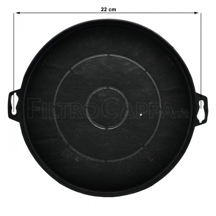 CHARCOAL FILTER ( 2 PCS ) DIAMETER 21 CM BOSCH COOKER HOODS FKS171BSH