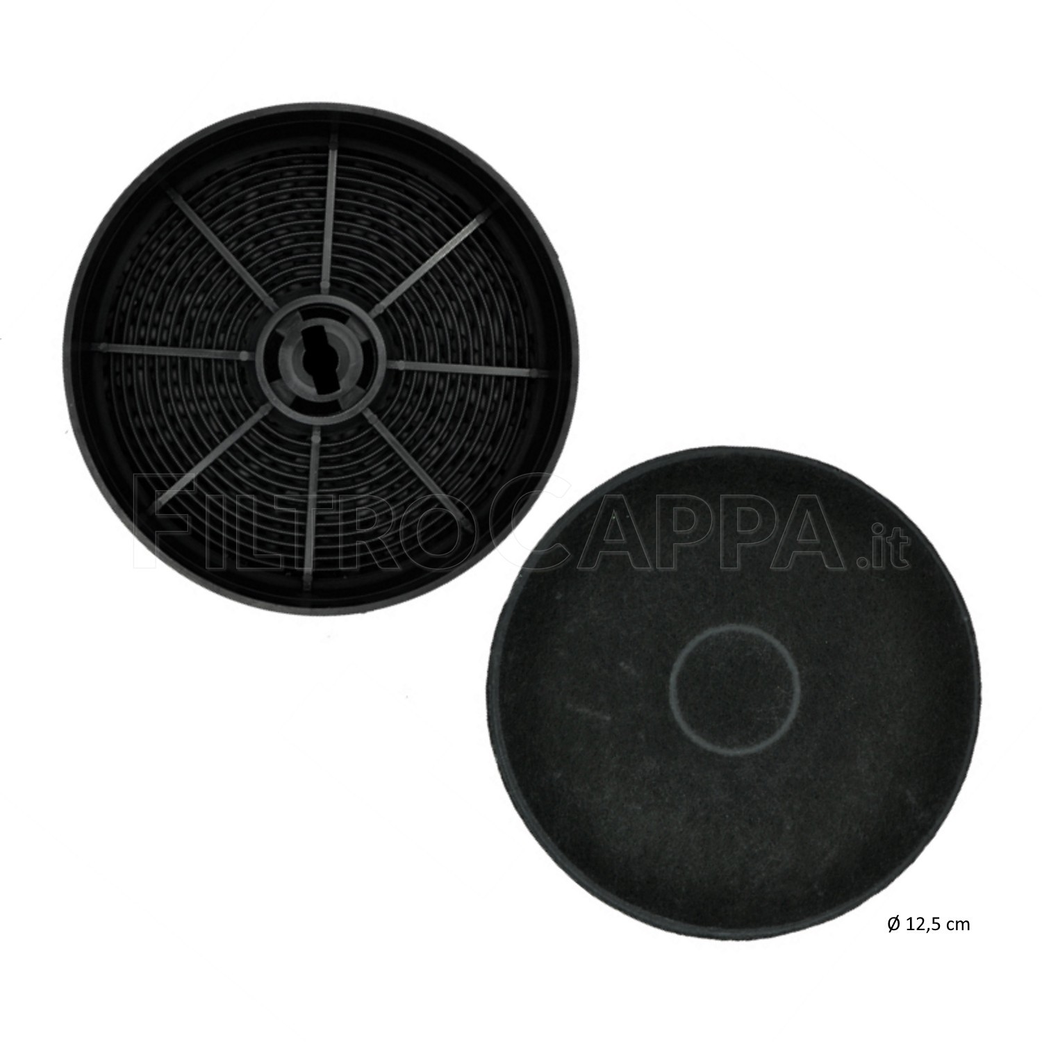 CHARCOAL FILTER ( 2 PCS ) DIAMETER 12,5 CM F23 FABER FRANKE IKEA COOKER