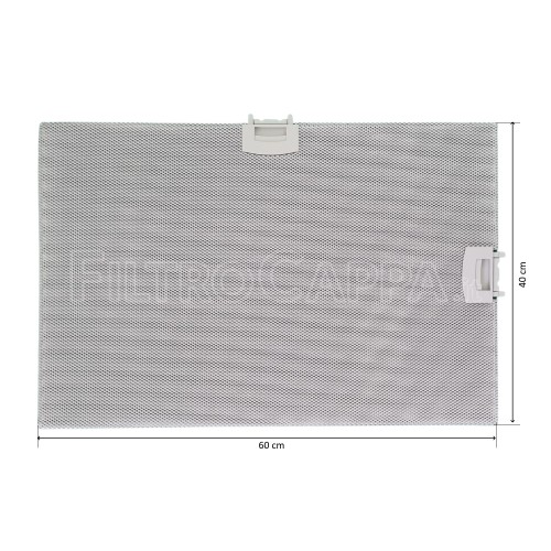 Universal aluminum metal filter 60 x 40 cm for Cooker Hoods R553333