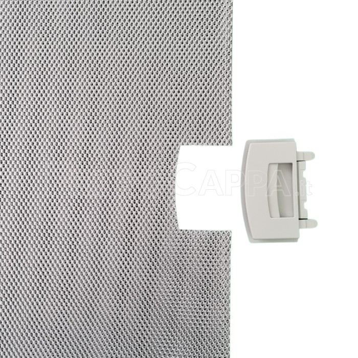 Filtro metallico alluminio 60 x 40 cm universale per Cappe Aspiranti R553333