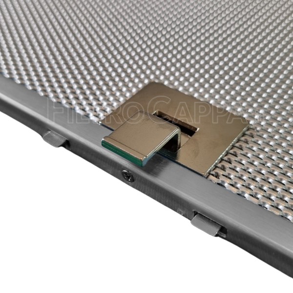 Metallfilter 37 x 31 cm Schiebegriff für Dunstabzugshaube AIRONE TURANDOT ACFMAA9X37X31MP000