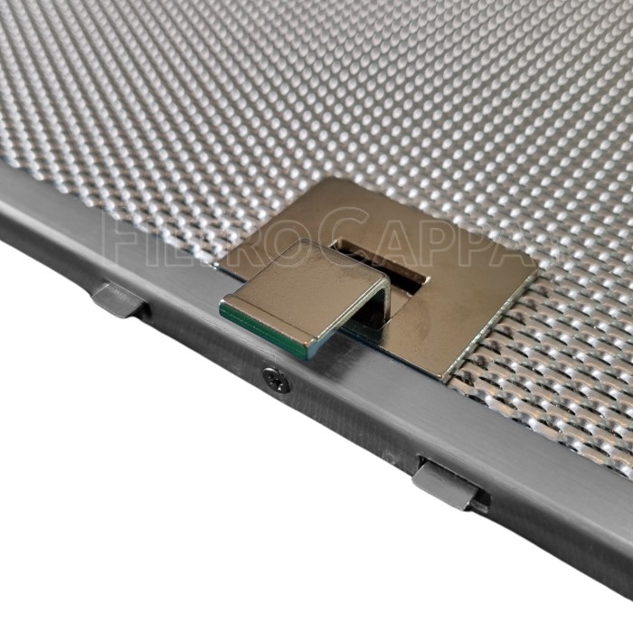 Filtro metálico 37 x 31 cm asa de empuje para Campana Extractora AIRONE TURANDOT ACFMAA9X37X31MP000 Filtro metálico 37 x 31 cm asa de empuje para Campana Extractora AIRONE TURANDOT ACFMAA9X37X31MP000