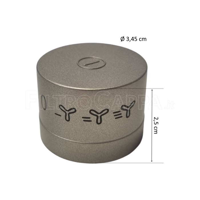 Bouton de contrôle de vitesse Faber Franke Ikea Hotte 133.0639.670