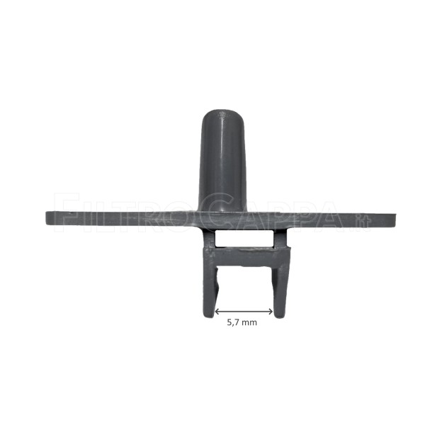 Botón de control de luz deslizante para campana extractora Faber Nova 133.0465.178