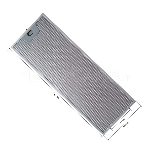 Metal Filter for Faber Franke Cooker Hood 51,5 x 18,6 cm 133.0018.475