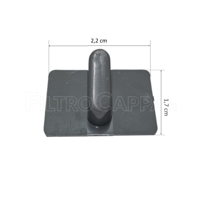 Botón de control de encendido y apagado del motor deslizante para campana extractora Faber Nova 133.0465.177