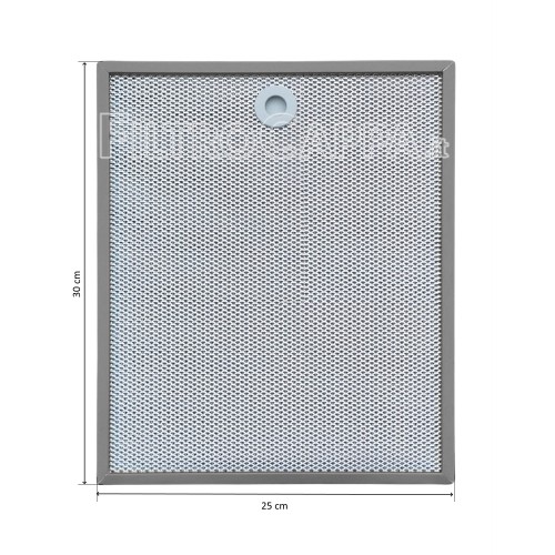 Filtro metálico 25 x 30 cm para exaustor Star Whirpool 488000059862