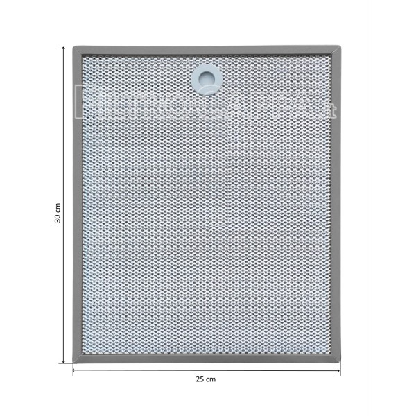 Metallfilter 25 x 30 cm für Star Whirpool Dunstabzugshaube 488000059862