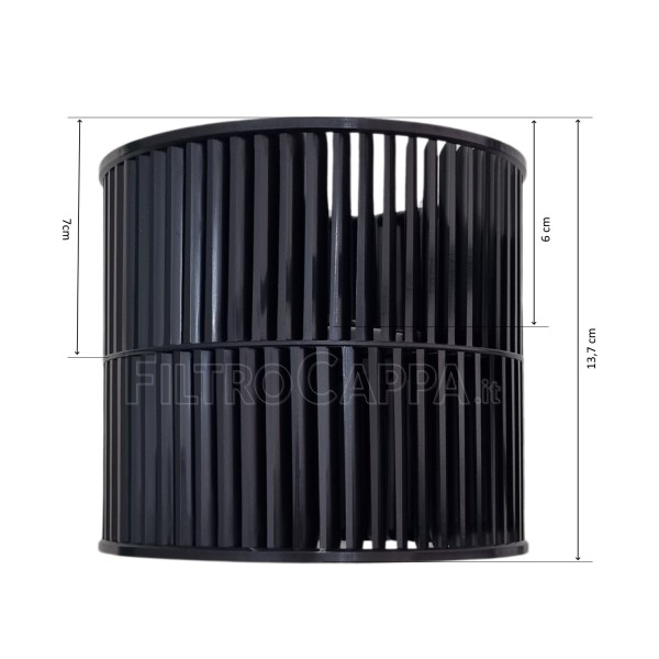 Moteur ventilateur à turbine pour hotte Faber Franke diamètre 15 cm D39.730.R01 133.0674.524