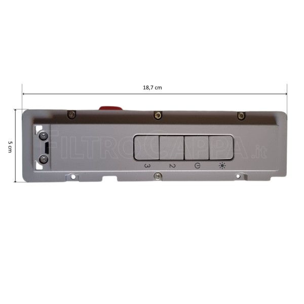 Dashboard Keyboard for Elica ERA LEI VIERA Cooker Hood CRU0155783