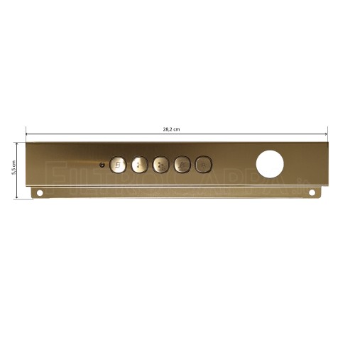 Tastiera elettronica touch per cappa Faber No-Steam 133.0567.770