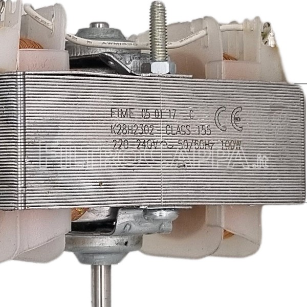 Motor de 3 velocidades para campana extractora Elica Elibloc, rotación en sentido horario K28H2302