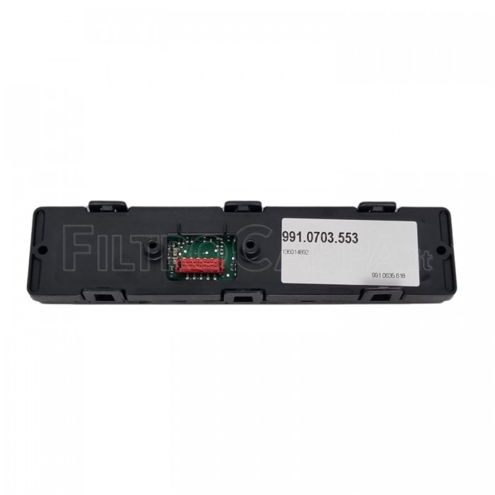 Teclado eletrônico com teclas sensíveis ao toque para Exaustor Faber Grexia 133.0551.570