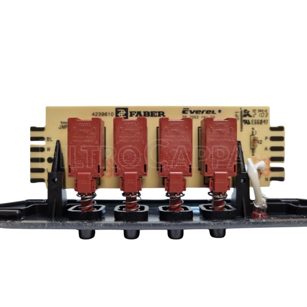 Clavier de tableau de bord pour hotte Franke FTF604 FTF904 4239610 133.0072.631