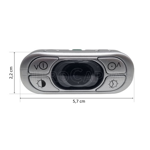 TECLADO ELETRÔNICO ELICA ELLIPSE TS06ZA CAPA DISPLAY TS06ZA