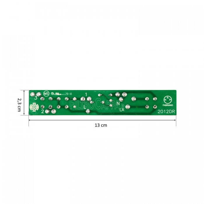 Slider Light and 3 speed control board for Elica Turboair Cooker Hood 2012DR
