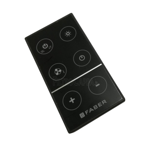 Ir Remote Control 6 keys for Faber MIRROR ZOOM Cooker Hood 133.0180.074
