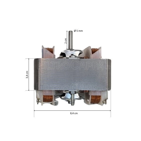 Motor für Elica Turboair Electrolux Smeg Dunstabzugshaube K33 P33 SX 3V COM