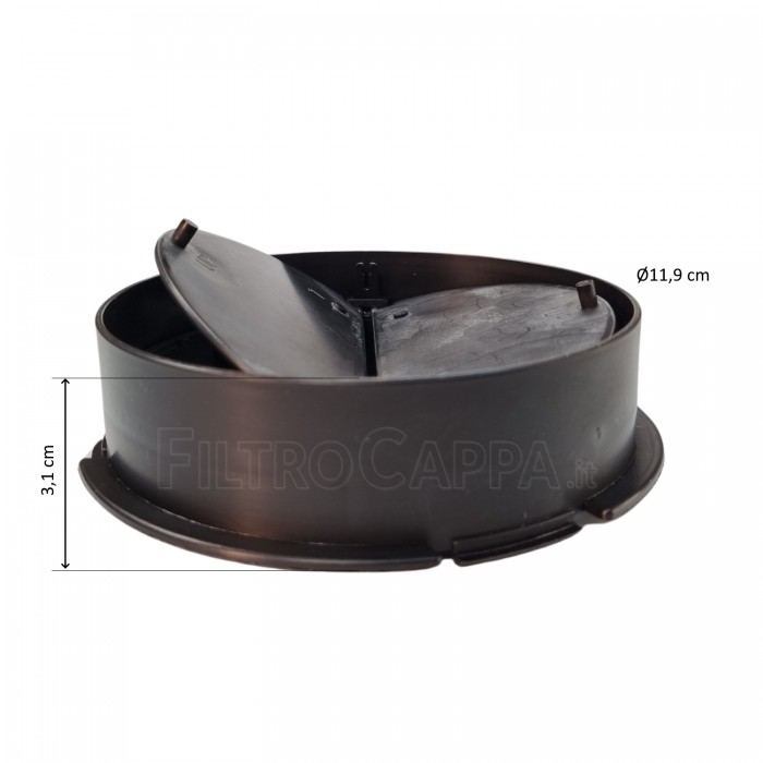 Válvula sin retorno para campana extractora ELICA ESTRAIBILE Diámetro 12 CM RAC0182475 Válvula sin retorno para campana extractora ELICA ESTRAIBILE Diámetro 12 CM RAC0182475