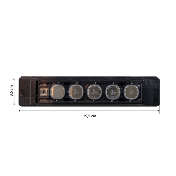Tastiera elettronica con tasti touch per cappa Faber ONYX 133.0543.489