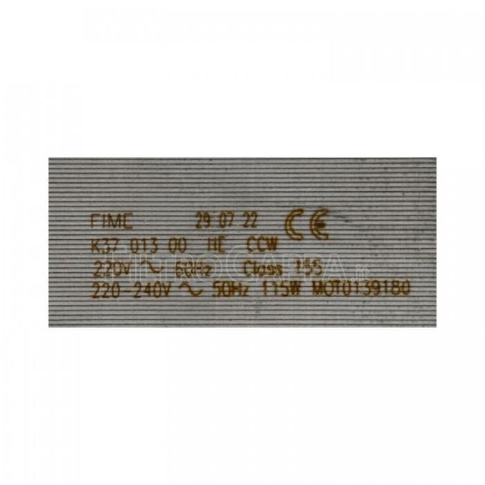 MOTORE CAPPA ASPIRANTE ELICA TURBOAIR K37 013 00 HE CCW 115W MOT0107345