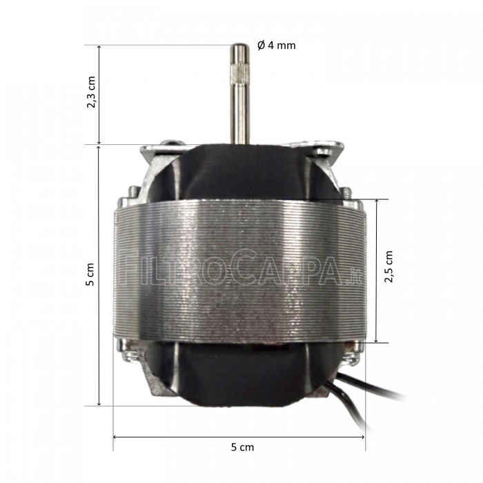 Motor for wall or window extractor fan VORTICE 12620 1.325.000.556
