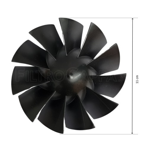 Turbine pour extracteur mural VORTICE 11270 ME 120/5 LL 1.211.132.009